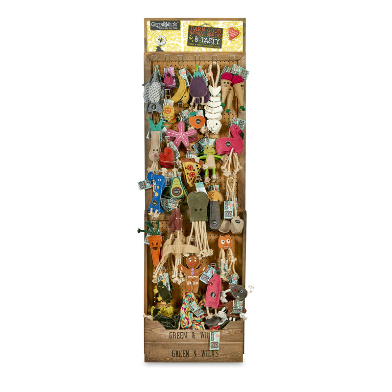 Display stand, Toy hook/hanging stand - complete with fill