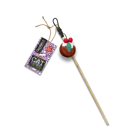 Figgy - Eco Cat Teaser Toy with Catnip