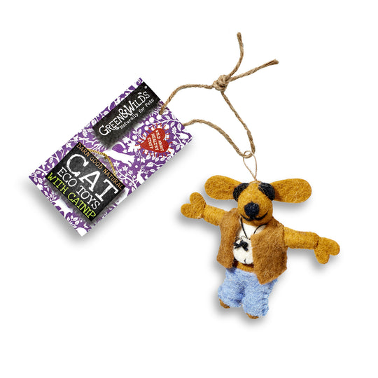 Hey Dude - Eco Cat Toy with Catnip