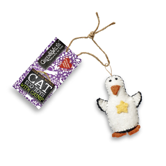 Penelope Penguin - Eco Cat Toy with Catnip
