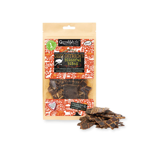 Ozzy Ostrich's Blissful Bites, 100g