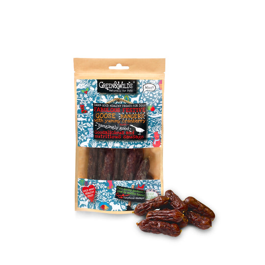 Goose & Cranberry  Christmas Bangers 75g