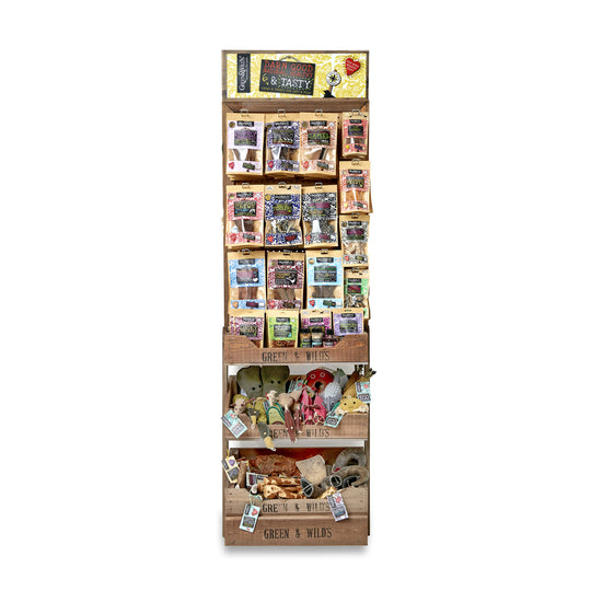 Trade Stand Offer - regular  wooden stand and fill