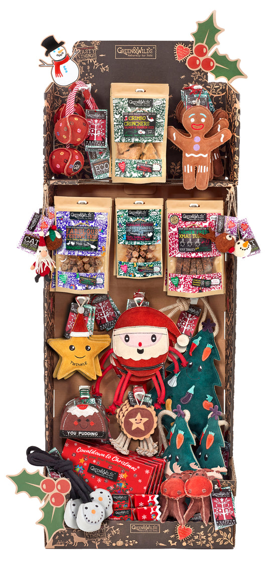 Christmas Cardboard Hanging Stand
